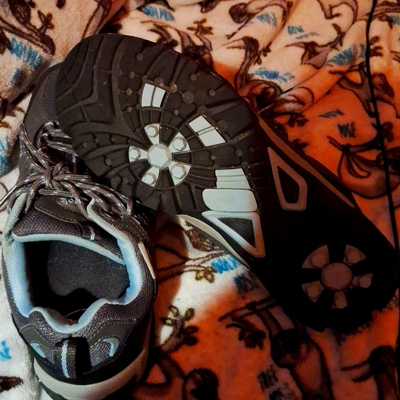 Shulook hiking shoes, size 8.5, color gray-blue - Picture 2 of 2